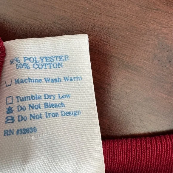 Red Men's Sweater - Picture 7 of 7